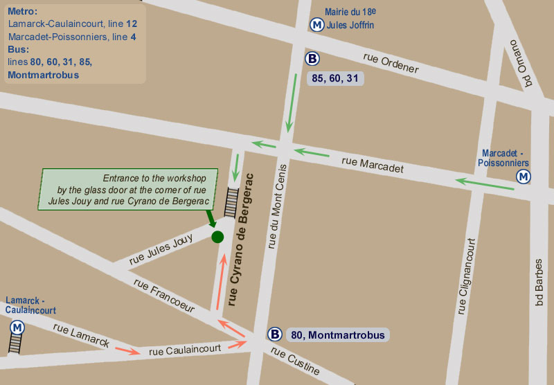 Access by public transport